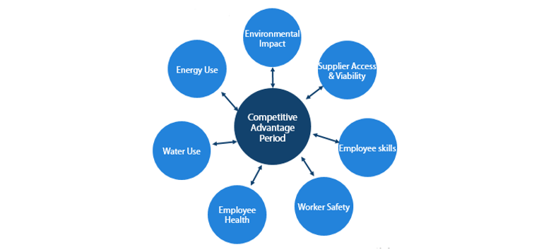 Figure 4: The Competitive Advantage Period And A Company’s Ecosystem